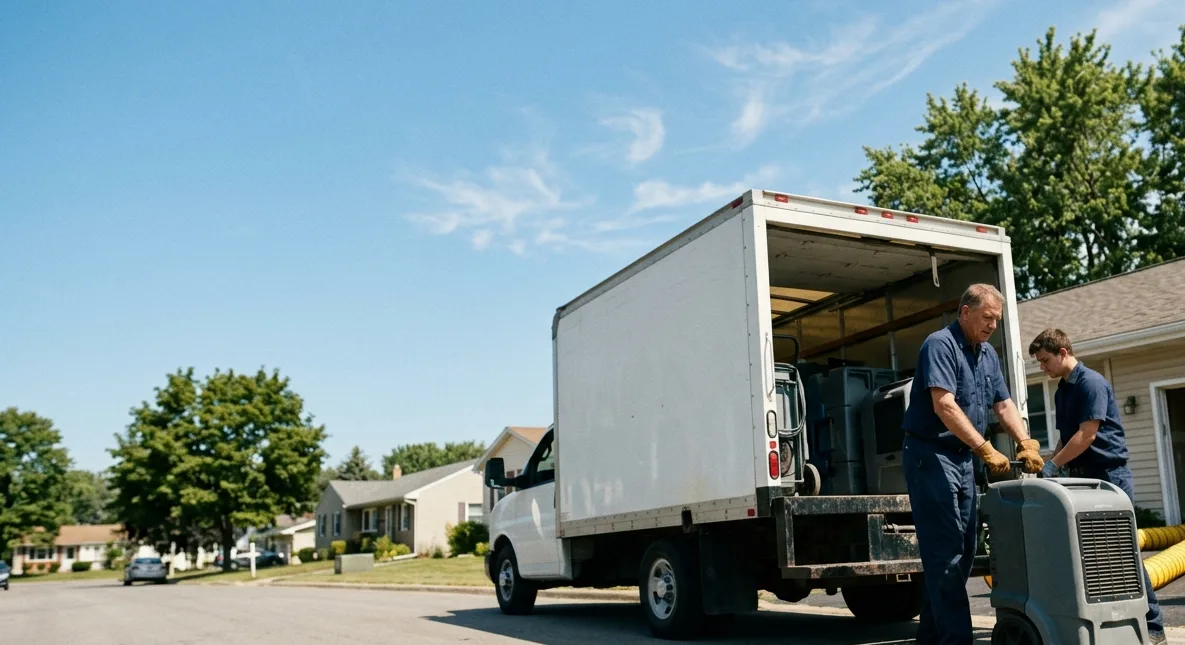 Water Damage Cleanup in Findlay, OH near me